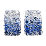 Серьги с Сапфирами и Бриллиантами, E0256-0/39