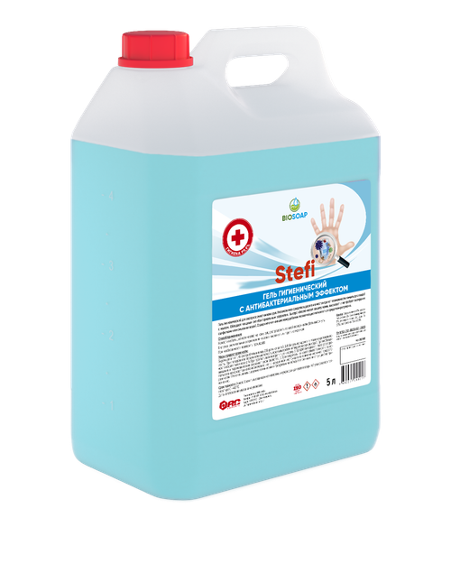 Гель АНТИБАКТЕРИАЛЬНЫЙ ЭФФЕКТ STEFI, 5л