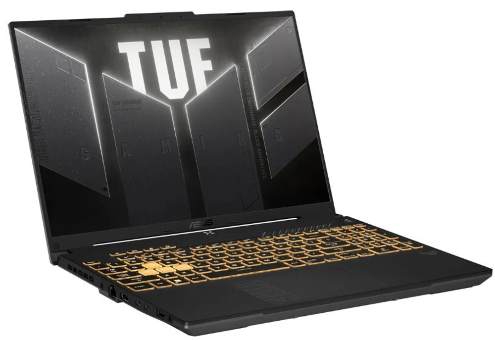 Ноутбук  ASUS TUF A16 FA607NU-RL064 16 ", Ryzen 5, 16 Гб RAM, 512 Гб SSD, GeForce RTX 4050, Серый