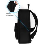 Рюкзак Berlingo Casual City black 39,5х27х13см, 500 гр., 1отд. 3карм, уплотненная спинка