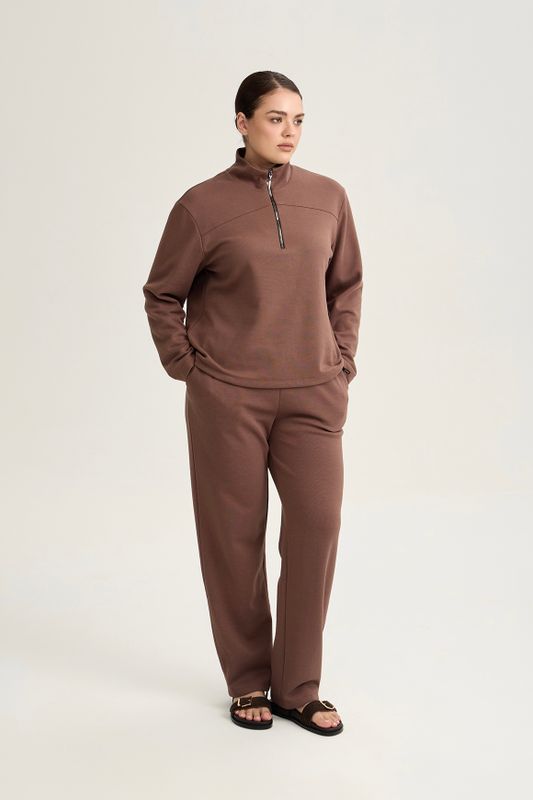 Брюки пике, мокко