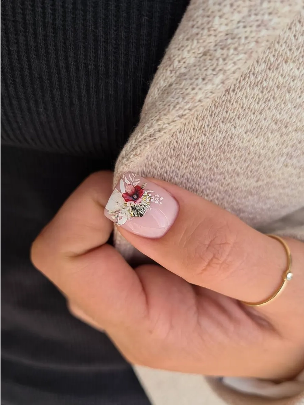 Lucky Rose Слайдеры наклейки для ногтей Foil 134