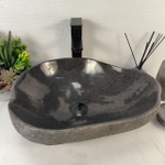Раковина из речного камня RS-65283 48*39*15 0861