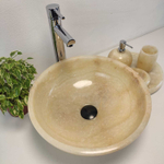 Раковина из оникса Bowl Yellow TinLip BO-61091 40*40*15