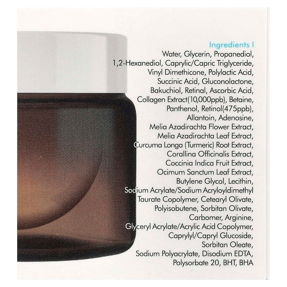 P.CALM, Ампульный крем с ретинолагеном, 60 мл (2,02 жидк. Унции)