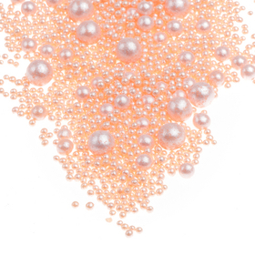 Шарики шоколадный кранч с блеском Пудровые 50 гр