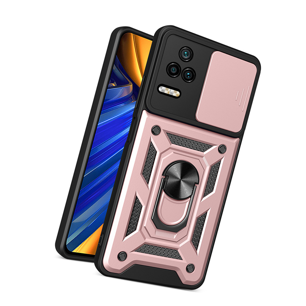 Чехол с кольцом Bumper Case для Xiaomi Poco F4