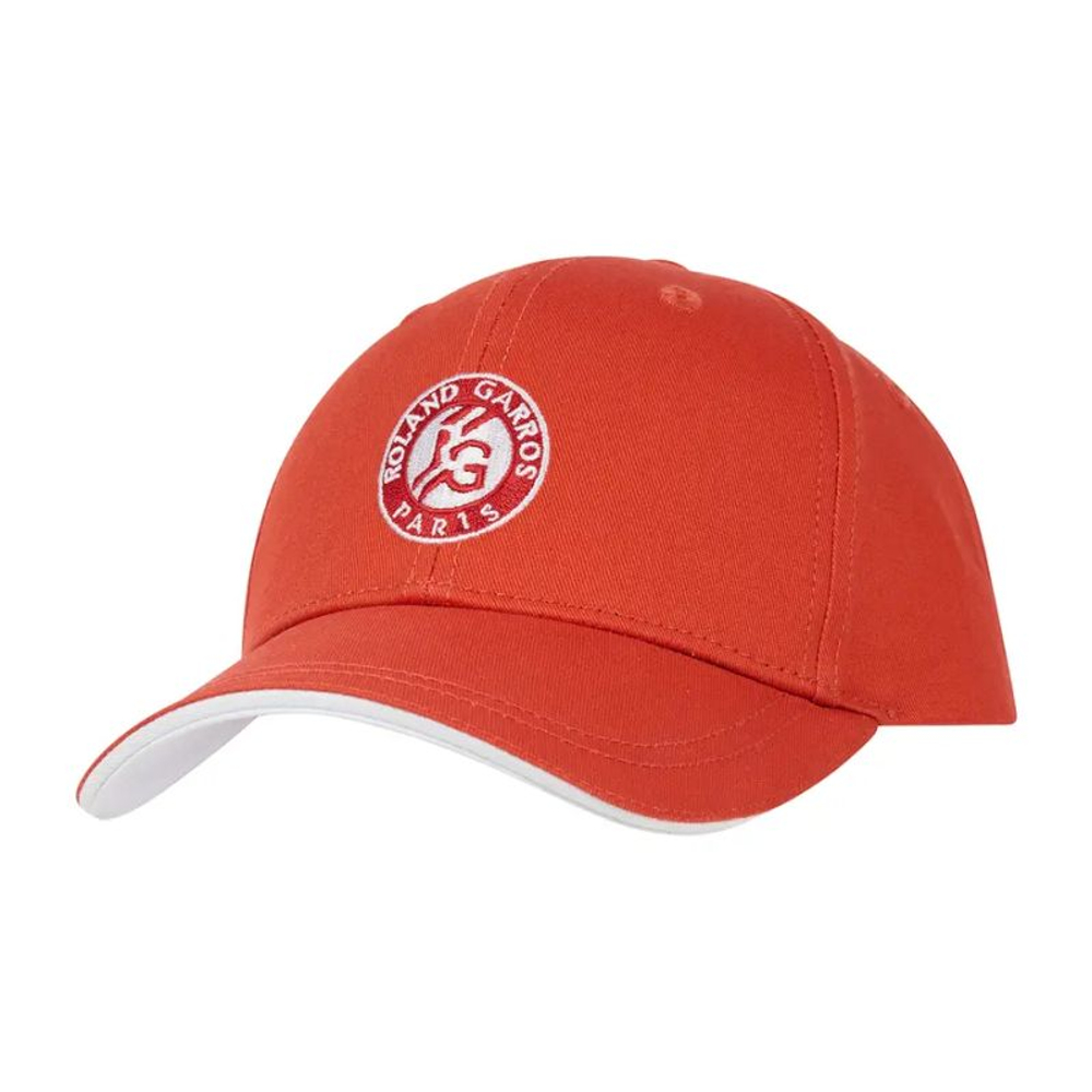 Теннисная кепка Roland Garros Monochrome Logo - red clay