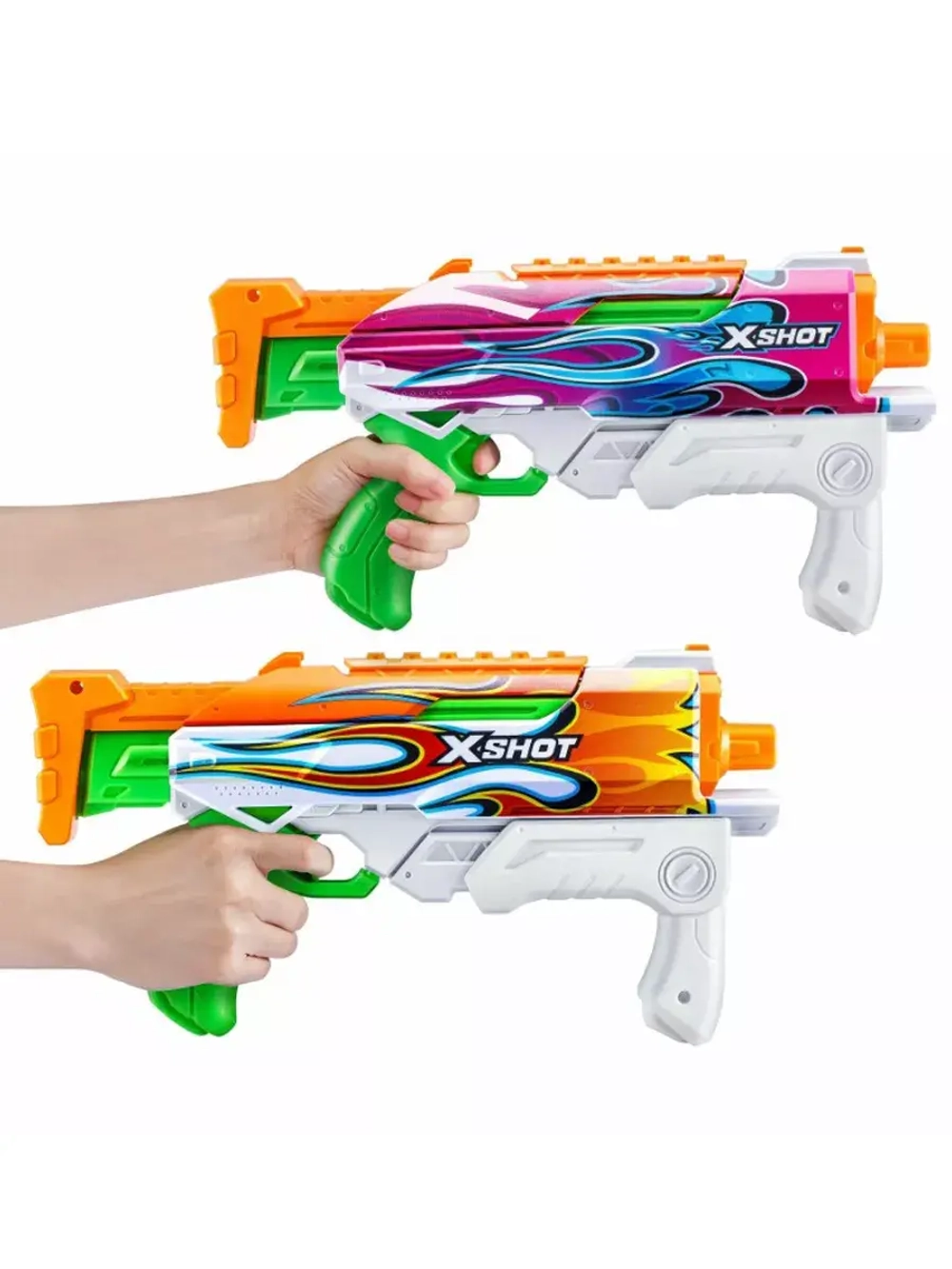 Водный бластер водяной пистолет Зуру X-Shot Fast-Fill Skins