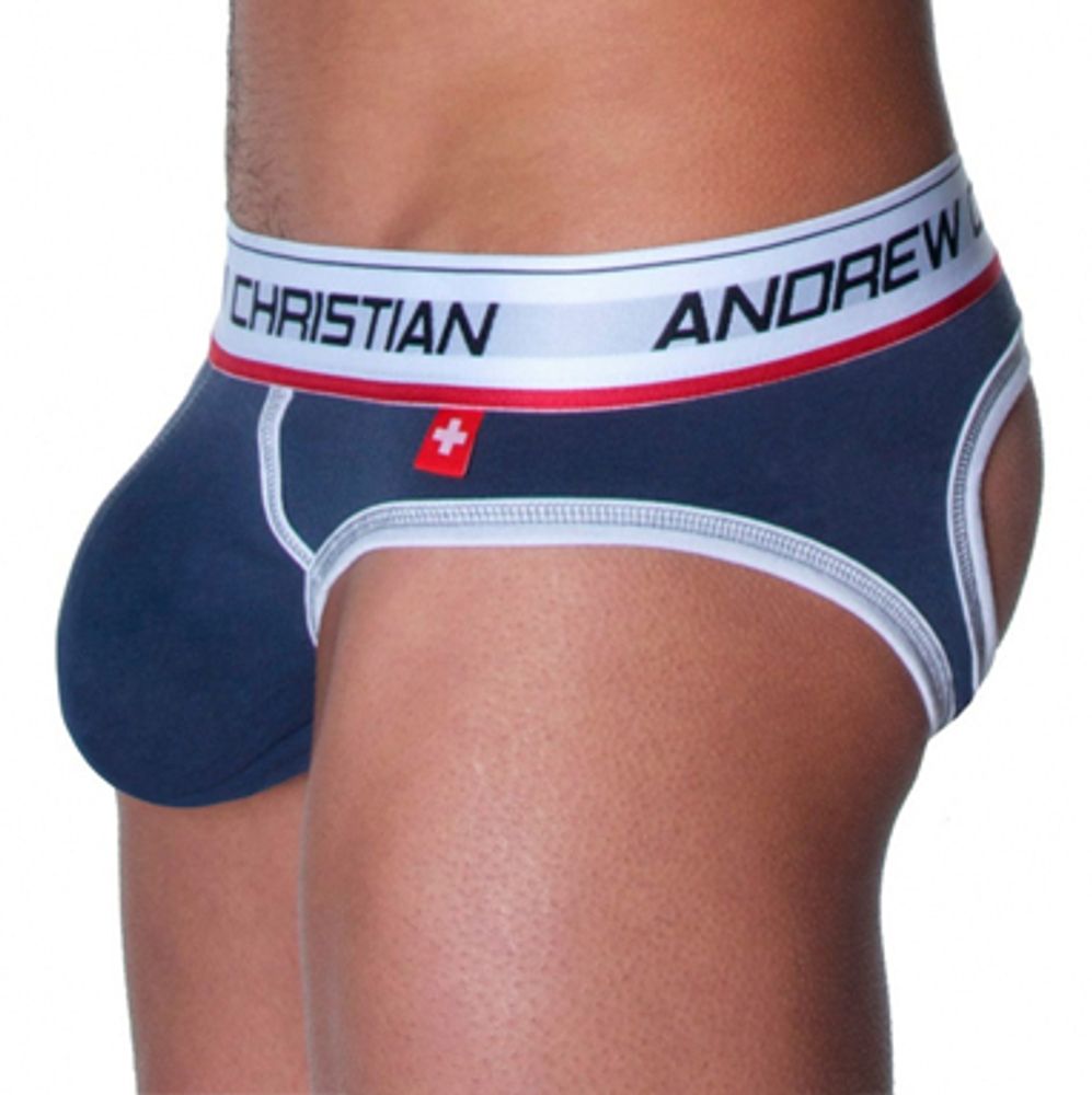 Мужские трусы джоки Andrew Christian Air Flexsoft  Show It Jockstrap Asphalt  AC33