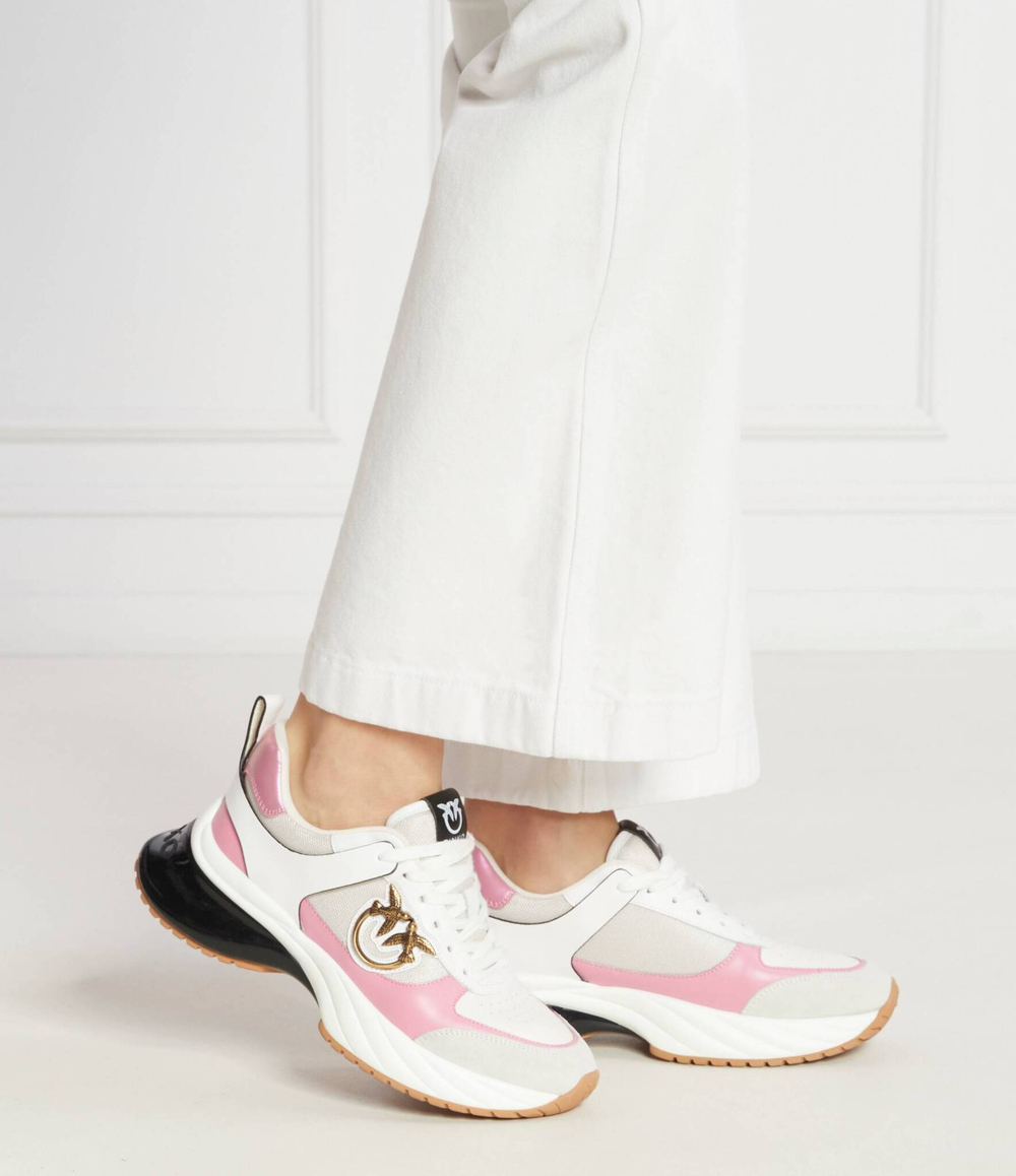 Кожаные кроссовки ariel Pinko - белый(SS0027 P020)