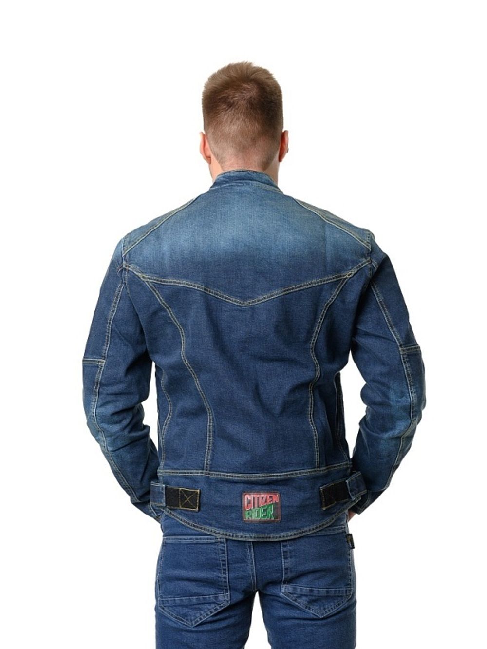 Ghost / Slim fit Cordura Denim стрейч / Синий