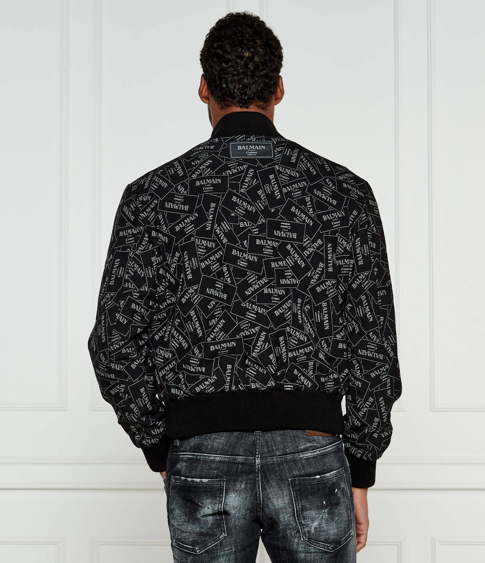 Куртка бомбер Balmain - черный(EH1TF955 VH56)
