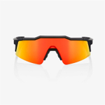 Очки спортивные 100% Speedcraft SL Soft Tact Black / HIPER Red Multilayer Mirror Lens (61002-412-02)