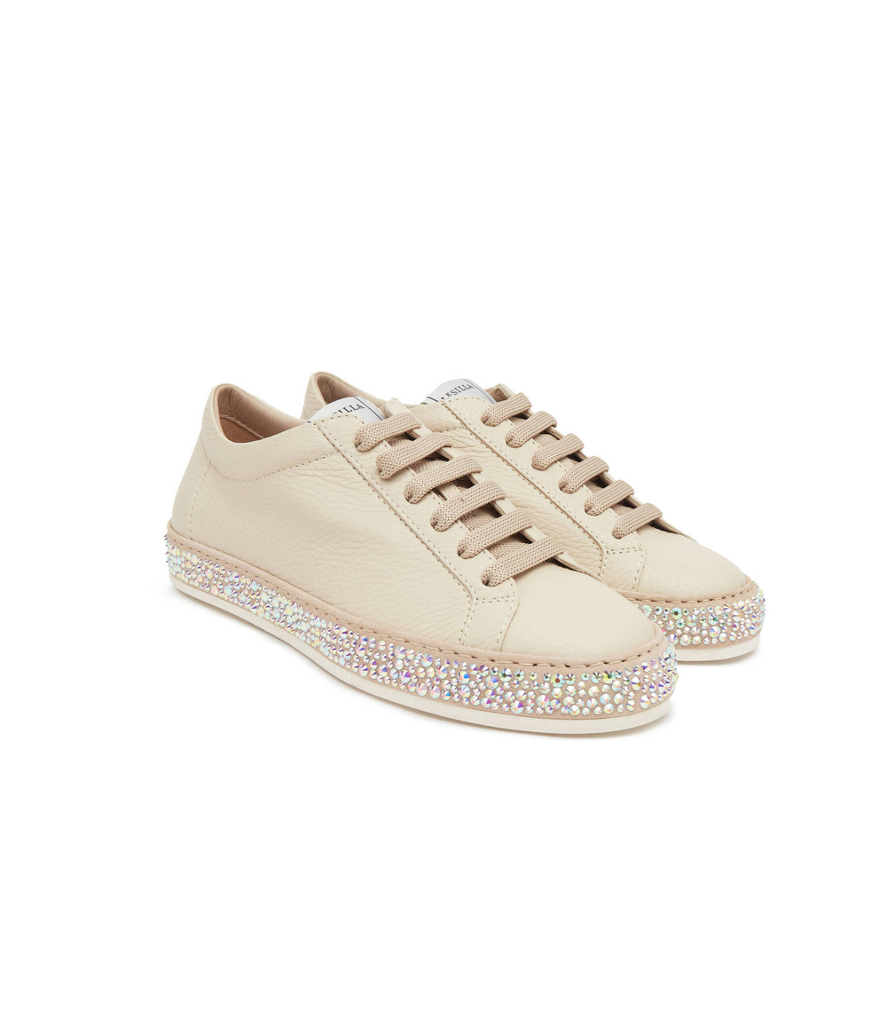 Кожаные кроссовки andrea Le Silla - бежевый(1616S020M1PPBUK)