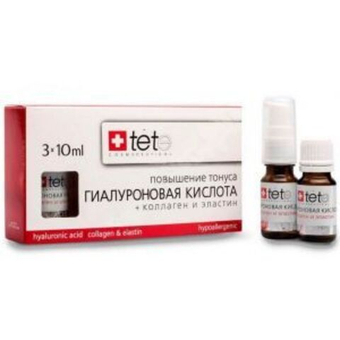 Гиалуроновая кислота + Коллаген и Эластин / TETe Hyaluronic acid + Collagen&Elastin 3*10 ml