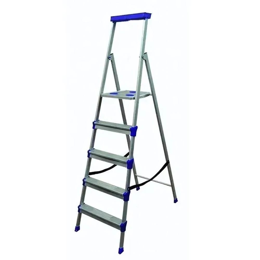 Стремянка широкие 5 ступени (металл) .