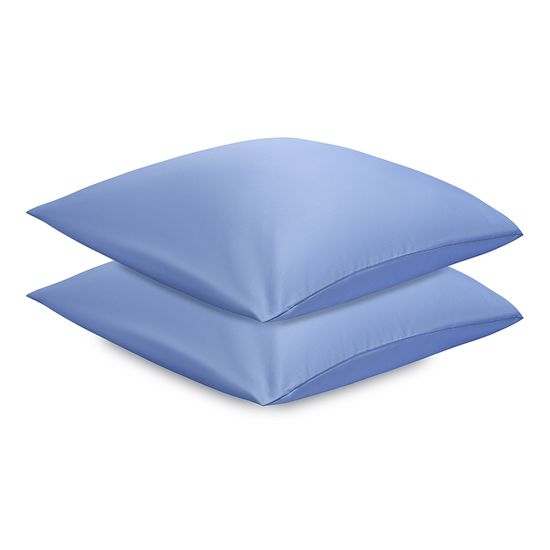 Набор наволочек из премиального сатина сиреневого цвета из коллекции essential, 70х70 см