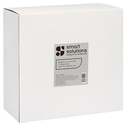 Ведро мусорное с педалью, светло-серое, 5 л