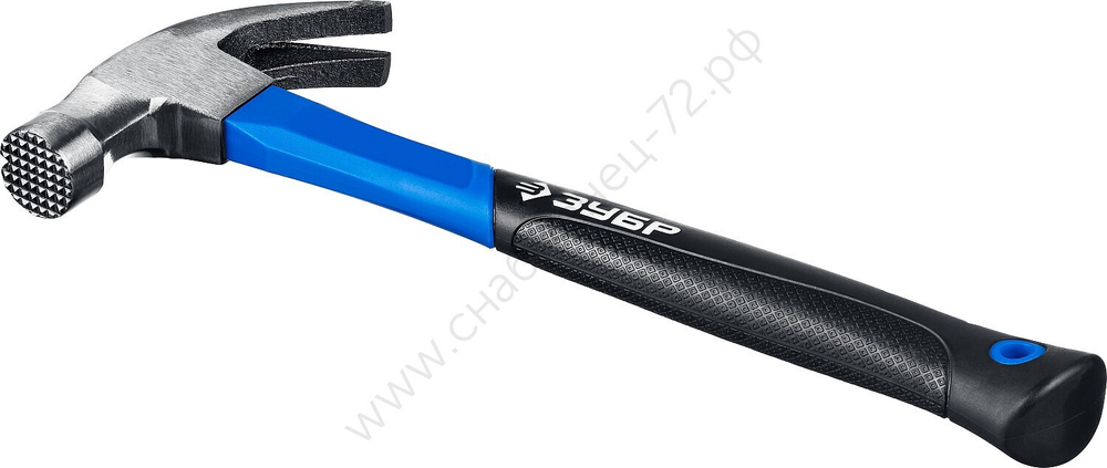 ЗУБР 450 г, Столярный молоток-гвоздодёр, Профессионал (20356-450)