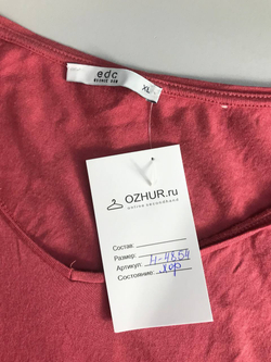 Платье Edc практичное, маркировка XL, визуально 50 размер