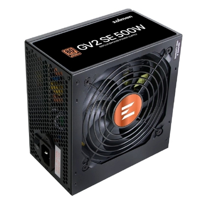 Блок питания Zalman  ZM500-GV2SE <500W, ATX12V v2.52, APFC, 12cm Fan, 80+ Bronze, Ret>
