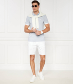 Поло Paddy 1 BOSS GREEN - голубой(50512995)