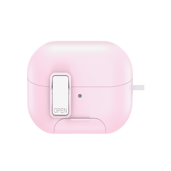 Усиленный чехол розового цвета для наушников Samsung Buds3, 3 Pro и 3 FE, серия SECQ Series от Dux Ducis