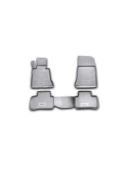 Коврики в салон для MERCEDES-BENZ GLK-Class X204 2008-, 4 шт. (полиуретан) NLC.34.22.210K