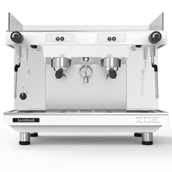Кофемашина Sanremo Zoe SAP (полуавтомат) 2 высокие гр. белая