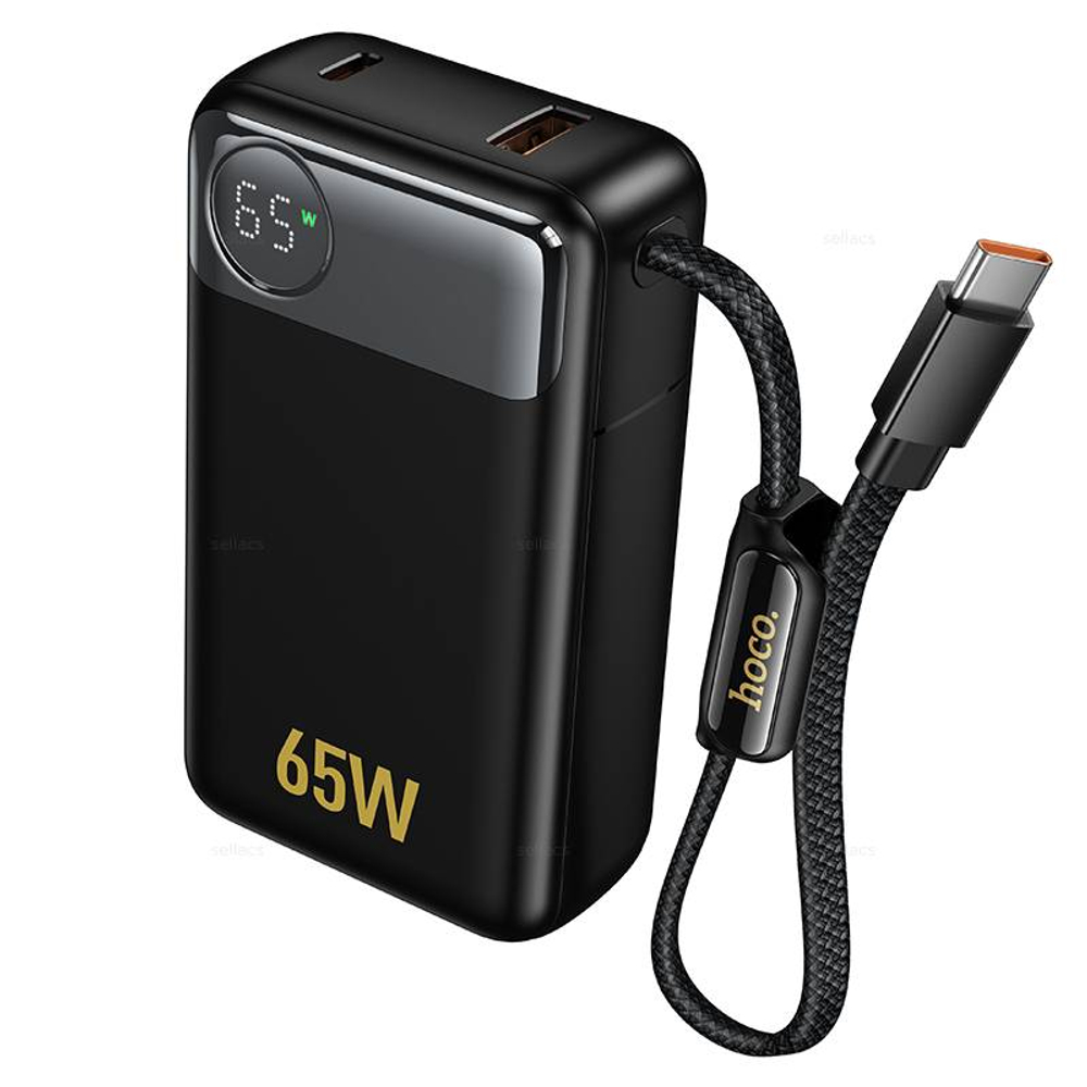 Hoco Q53 Skillful PD65W портативный аккумулятор (12000mAh) (black)