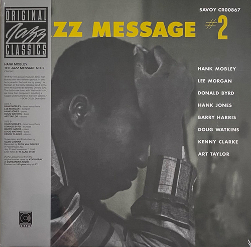 Hank Mobley - Jazz Message #2 - USA, Craft