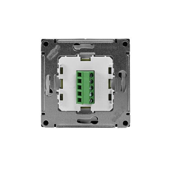 Выключатель сценарный 4-кл. ArtGallery (сх. 1) сталь SE GAL000974