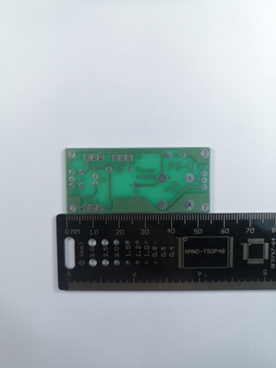 Печатная плата стабилизированного блока питания