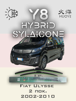 Щетки стеклоочистителя HUOYE Y8 650/650 мм на Fiat Ulysse | Hook/J-Hook