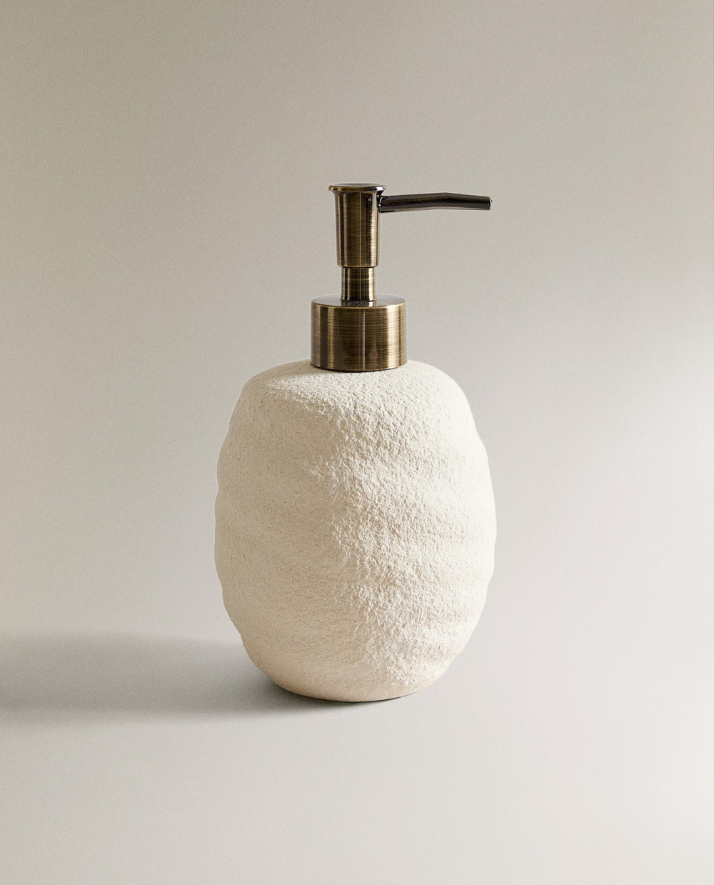 Zara Home дозатор для жидкого мыла, керамика, экрю