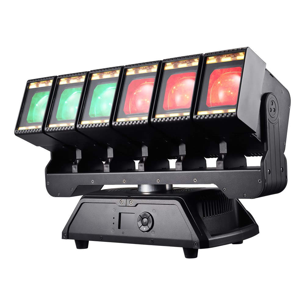 PL-L660M — LED Moving Bar 6×60 Вт RGBW