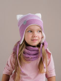 Снуд-резинка вязаный (Астра)