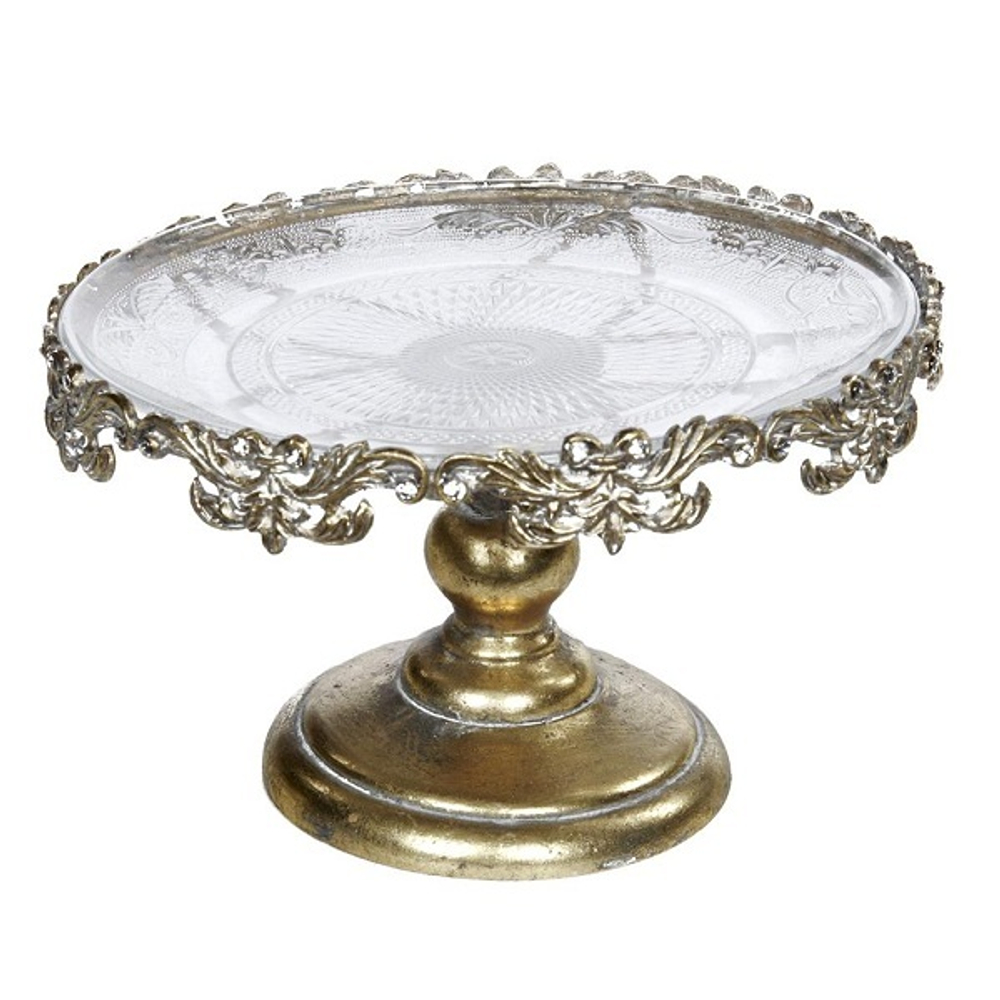 Блюдо на ножке Вензеля S 21 см [Арт.MI10057]