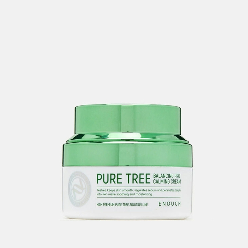ENOUGH PURE TREE BALANCING PRO CALMING CREAM Успокаивающий балансирующий крем для кожи лица 50 мл