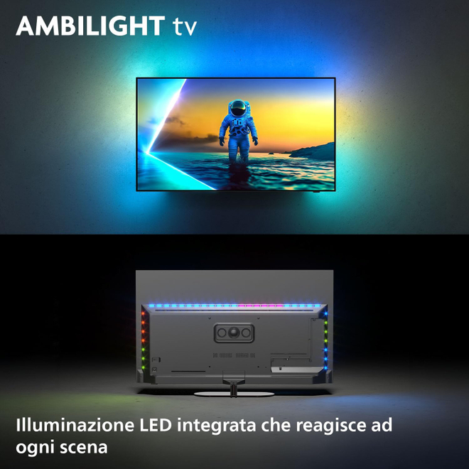 Телевизор Philips Ambilight 77OLED820