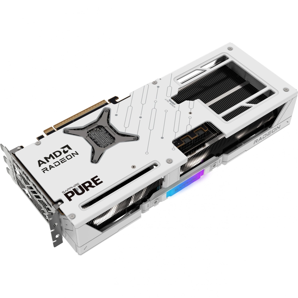 Видеокарта Sapphire AMD Radeon RX 9070 PURE GAMING OC 16GB GDDR6 DUAL HDMI DUAL DP
