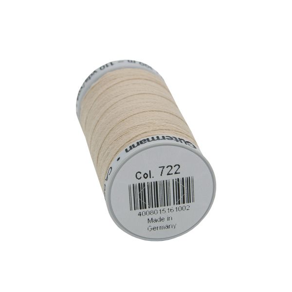 Нитки суперкрепкие Gutermann Extra Strong M782 №40 (100 метров), 5 кат. | 722 св.бежевый