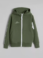 Зеленый спортивный костюм для мальчика в школу