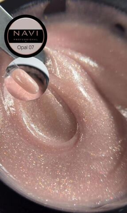 Камуфлирующий smart gel с шиммером OPAL 07 NAVI Professional 15мл.