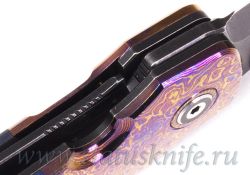 Нож CKF/Terzuola Eagle Rock S90V синий карбон, тимаскусфотография - 8