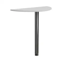 Стол приставной Континент СФ220 серый 700х350х750