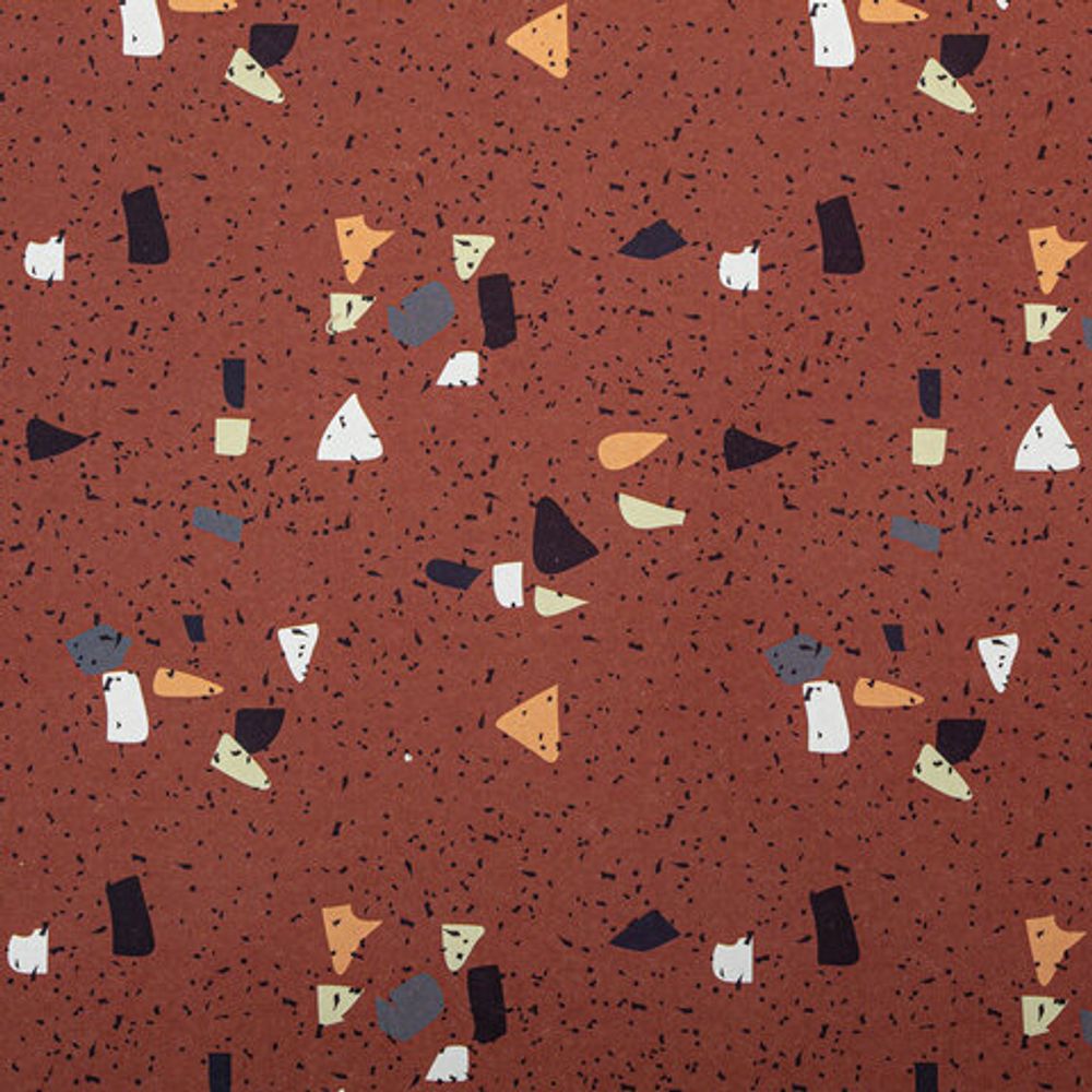 Бумага упаковочная подарочная мелованная "Terrazzo&Memphis", 70х100 см, 10 дизайнов ассорти, ЗОЛОТАЯ СКАЗКА, 592054, 1шт