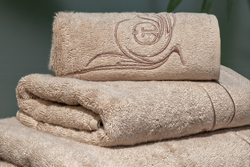 Полотенце 30х50 Garda Decor Лирика кофе