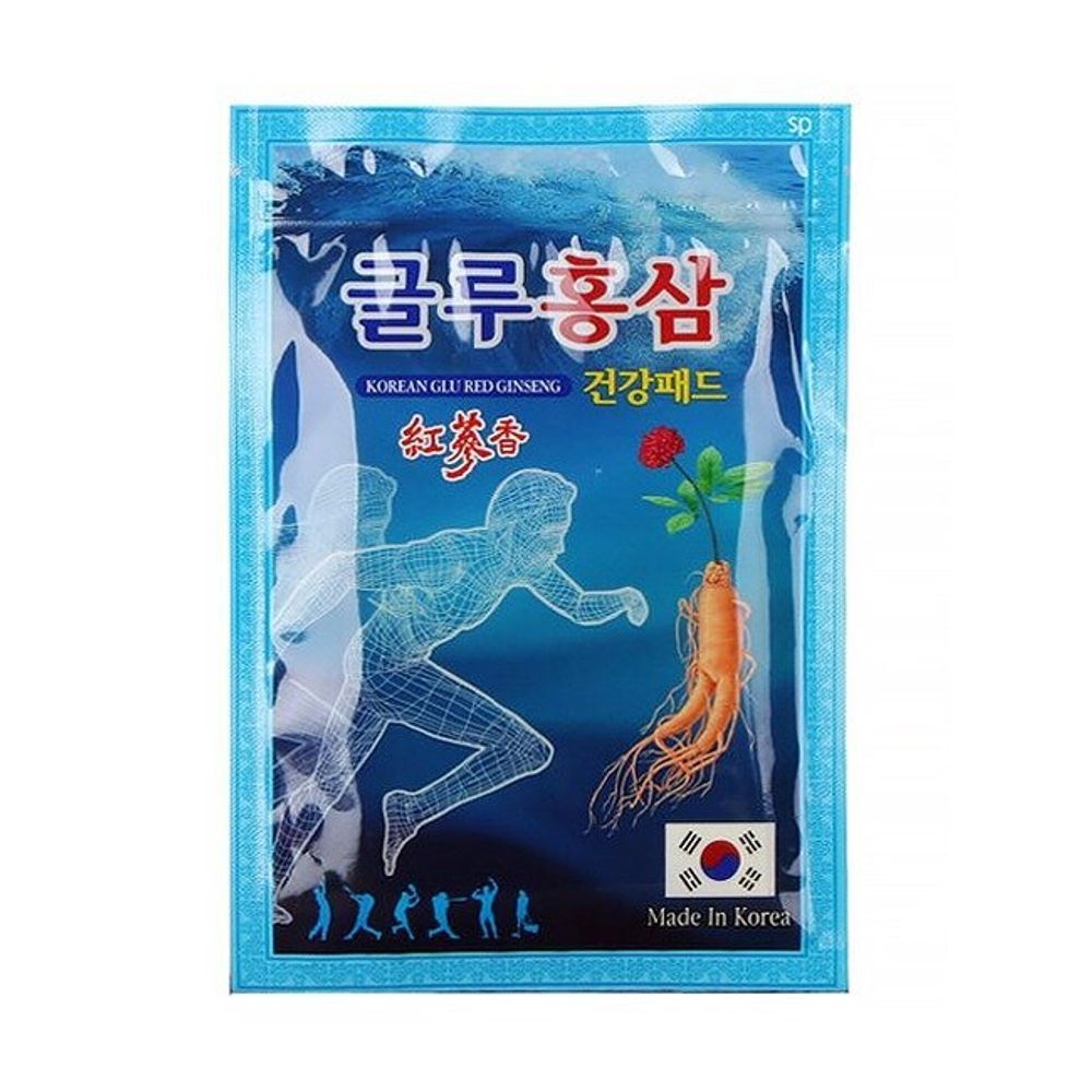 Пластыри для тела Greenon Korea Glu Red Ginseng (25 шт.)